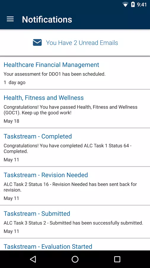 myWGU Mobile Screenshots7