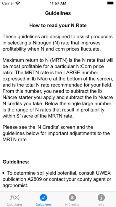 Corn N Rate Calculator應用截圖