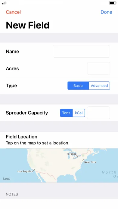 Manure Tracker Screenshots
