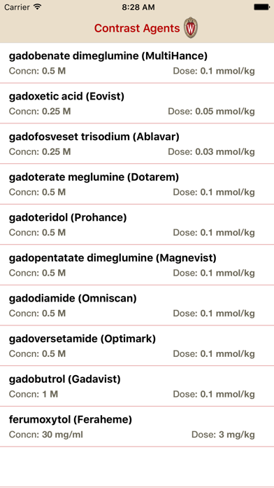 Capturas de tela do GadCalc