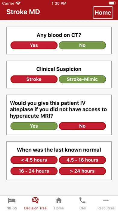 Captures d'écran de WashU Med Stroke MD