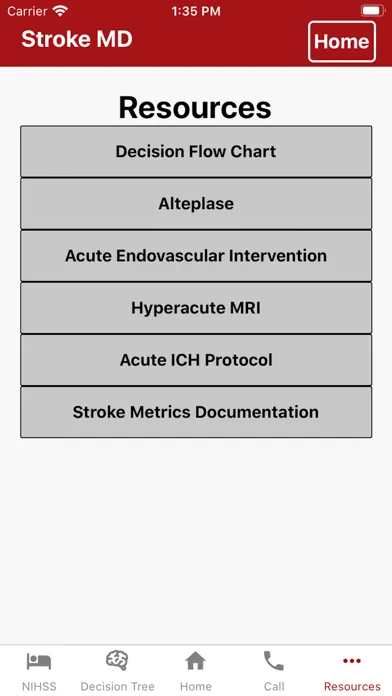 Captures d'écran de WashU Med Stroke MD