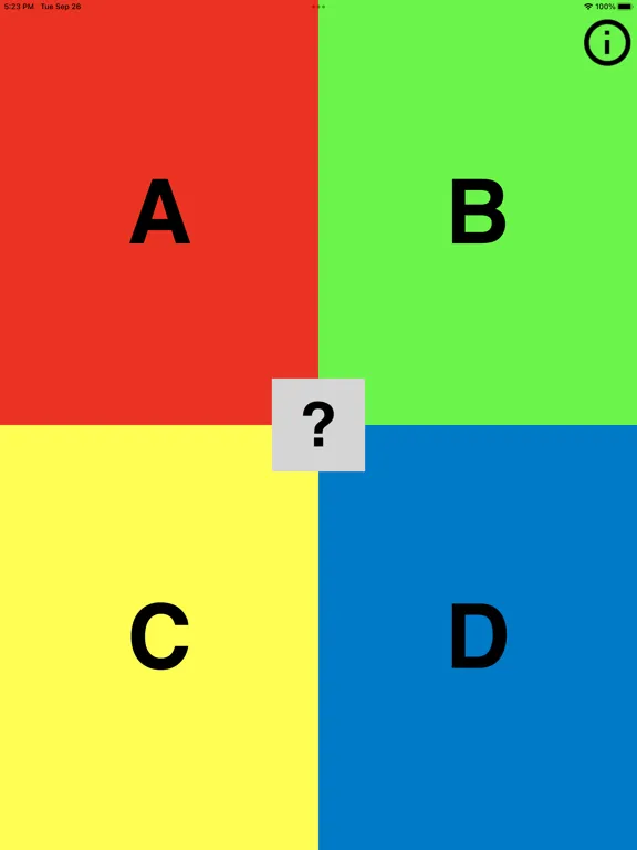 ABCD Cards iPad 应用截图