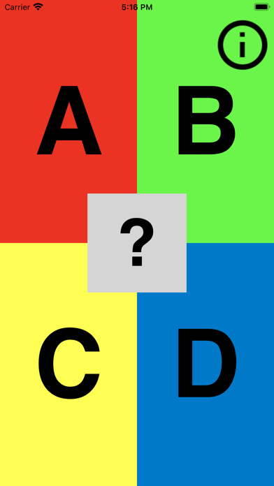 Zrzuty ekranu ABCD Cards