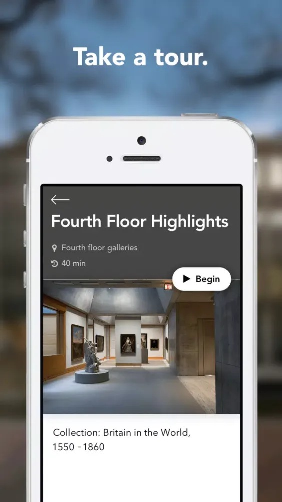 Screenshot di Yale Center for British Art