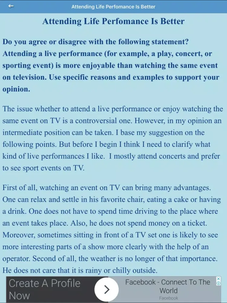 صور Learn English Essays iPad 