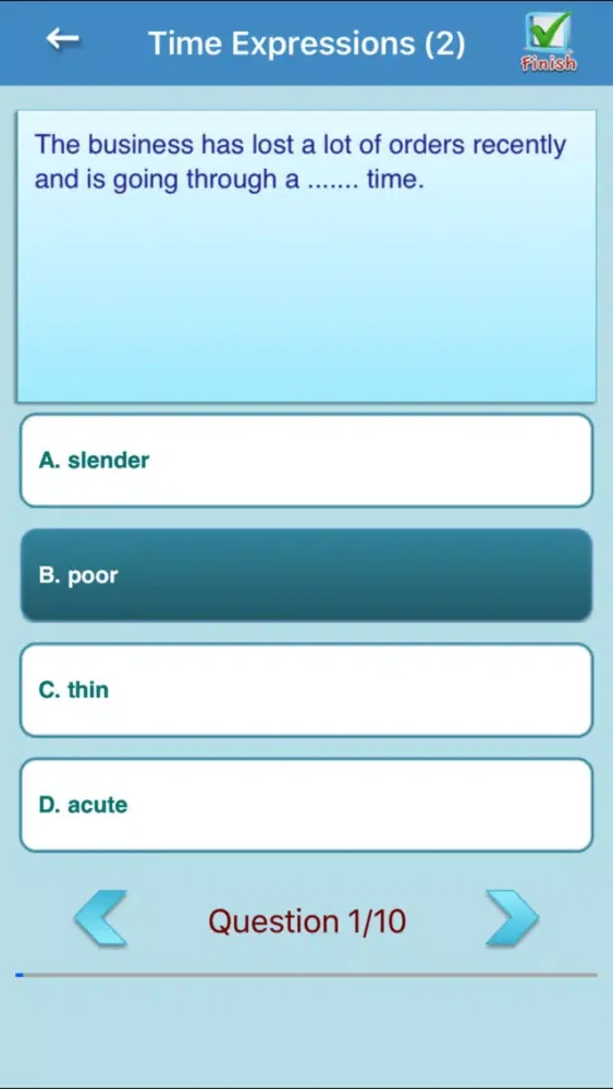 English Test: Grammar स्क्रीनशॉट