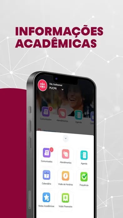 PUCPR APP Screenshots