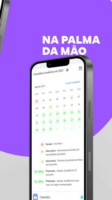 PUCPR APP Screenshots