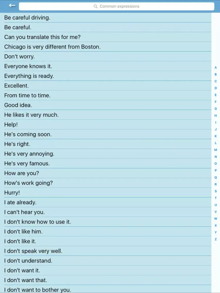 Capturas de tela do Speak Better English‎ iPad 