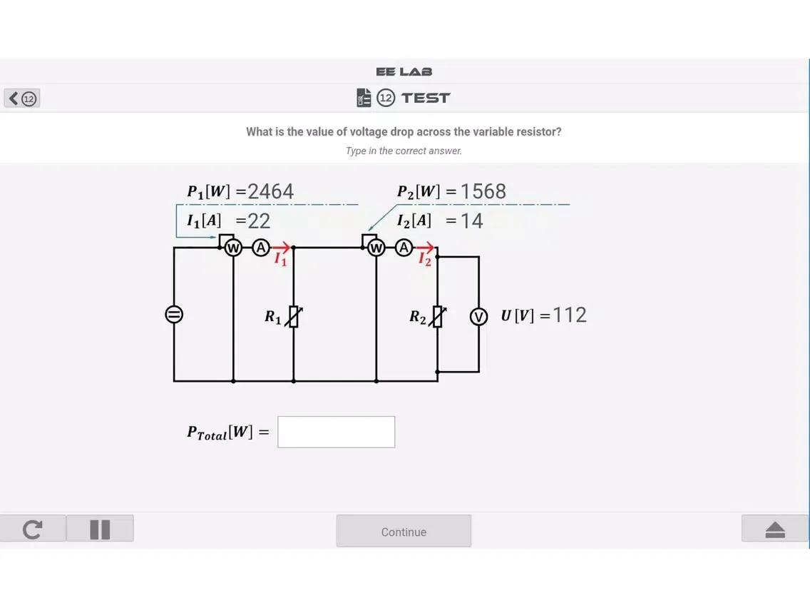 EE Lab 12 iPad  Ekran Görüntüleri
