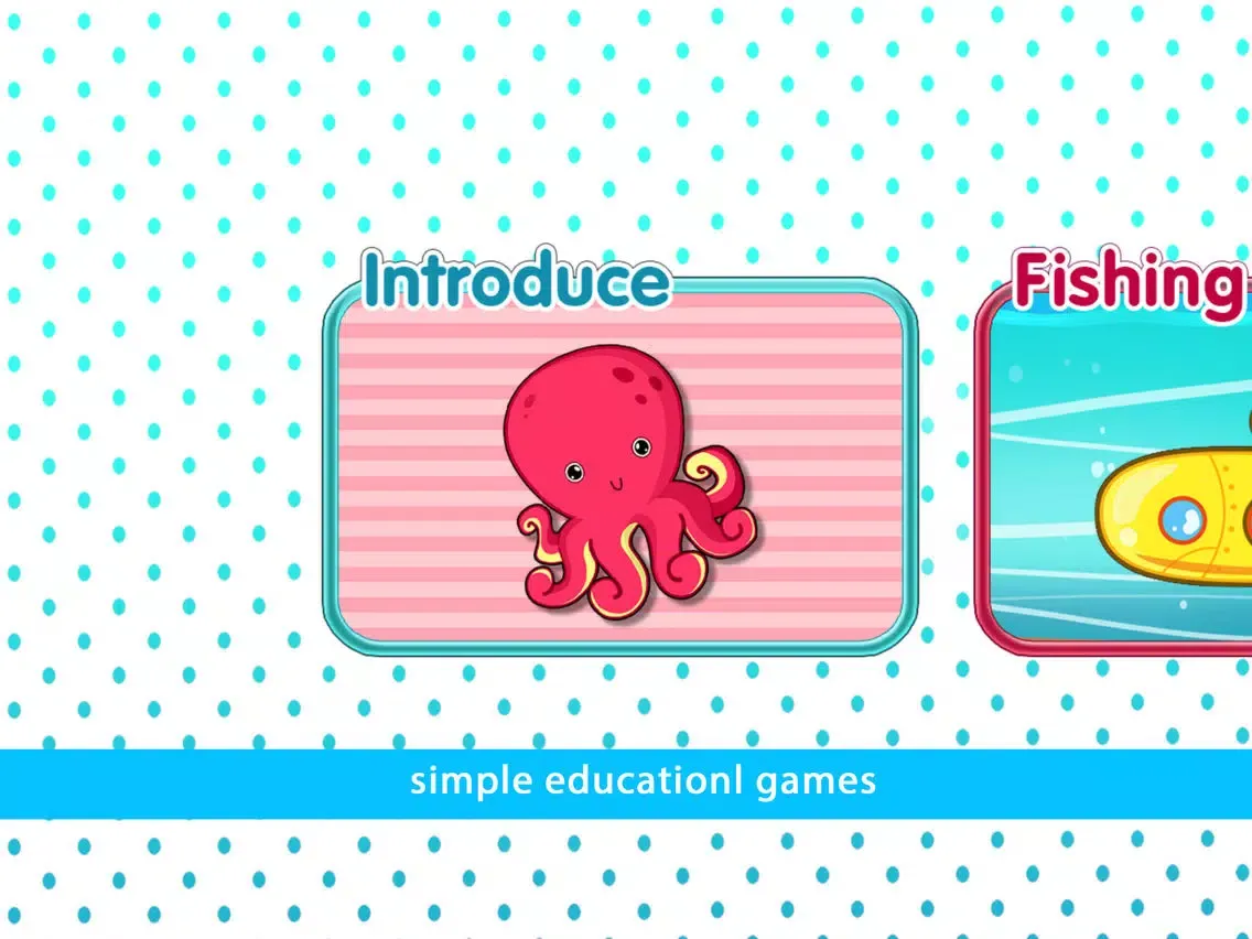 تصاویر Baby Learn Sea Animal Names iPad 