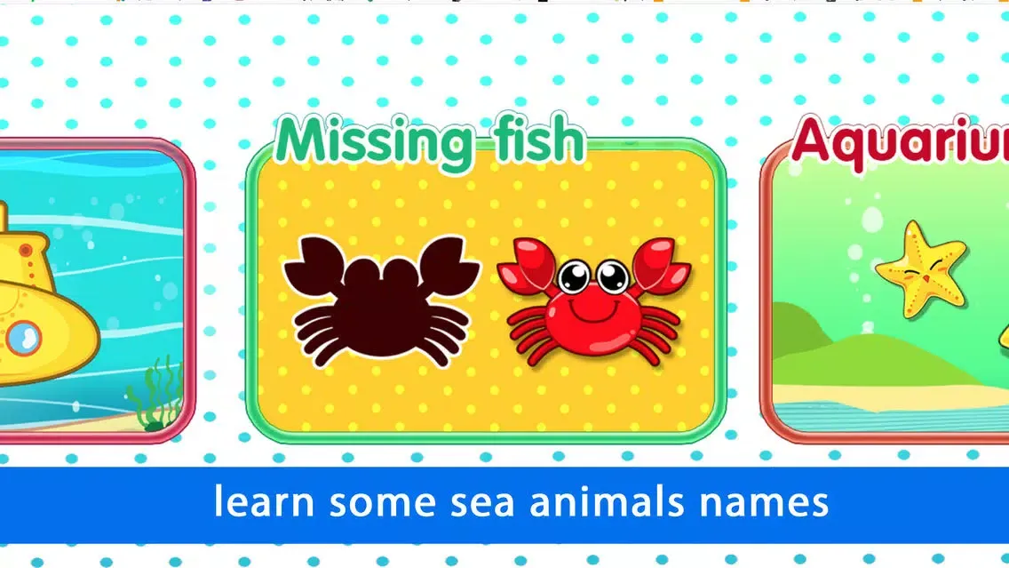تصاویر Baby Learn Sea Animal Names