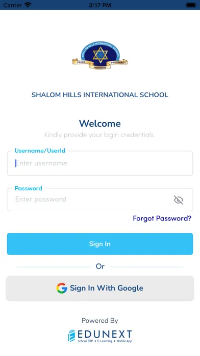 SHIS Parent App スクリーンショット