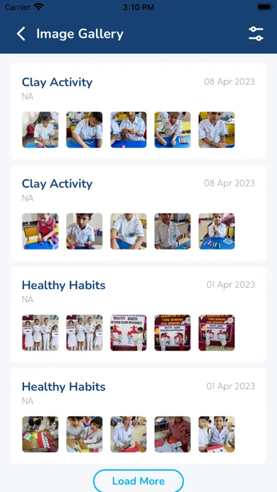 SHIS Parent App スクリーンショット