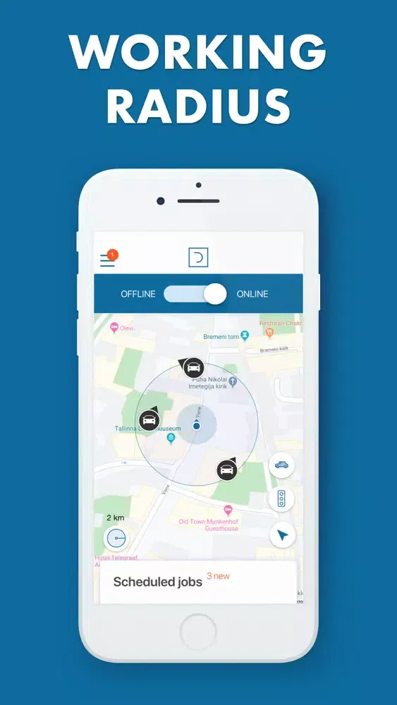 DRiVER Partner app for drivers Screenshots