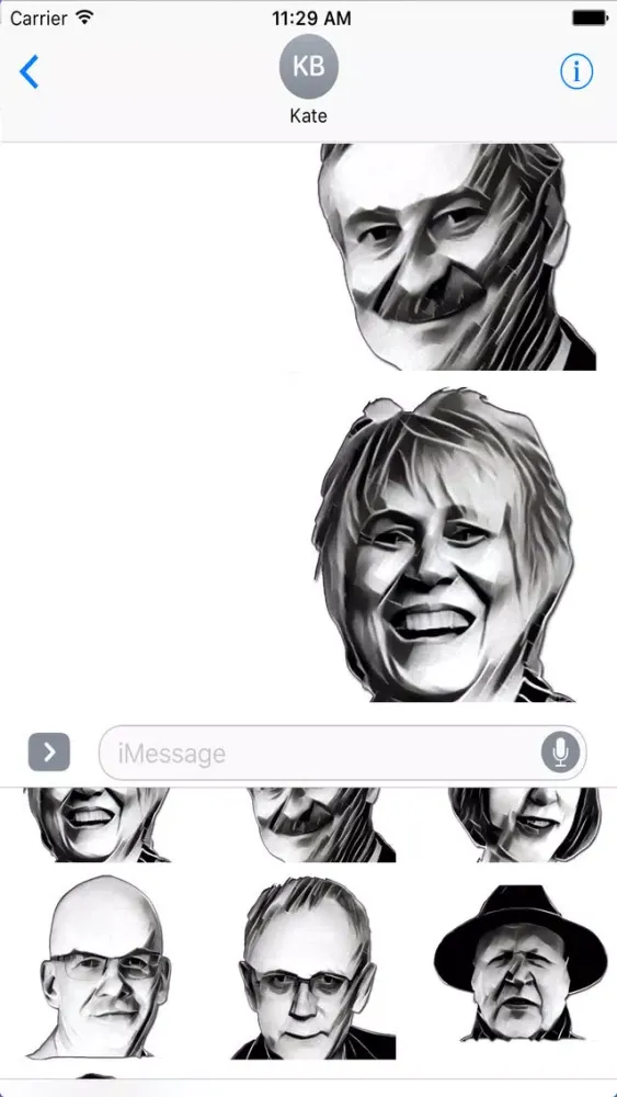 Capturas de pantalla de President 2016 Stickers