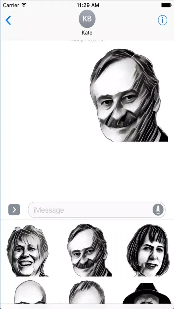 Capturas de pantalla de President 2016 Stickers