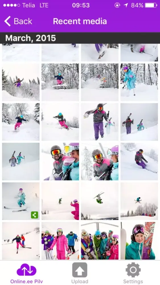 Online.ee pilv Screenshots