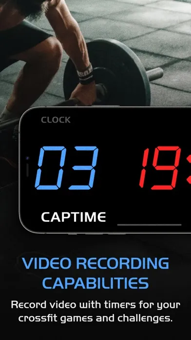 Captime - HIIT WOD Timer应用截图