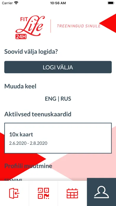 FitLife Ekran Görüntüleri