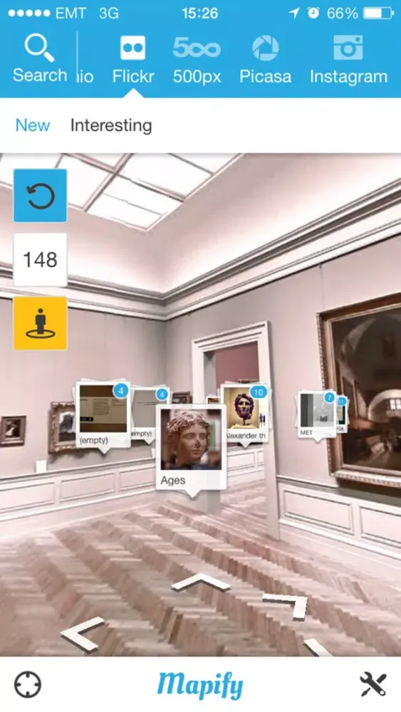 Mapify App - Real Time Media on Map Screenshots