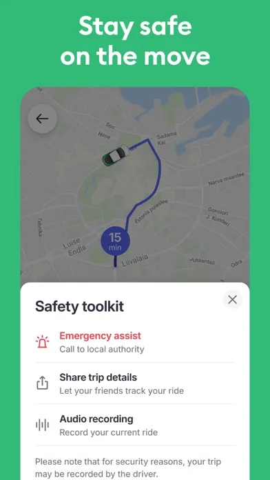 Bolt: Request a Ride স্ক্রিনশট