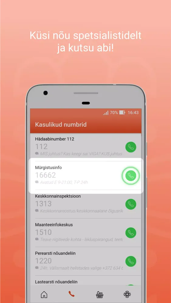 Zrzuty ekranu Ole valmis!