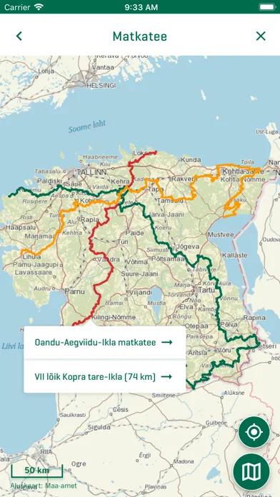 Captures d'écran de RMK Loodusega koos