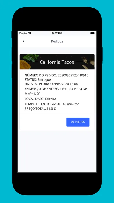 Capturas de pantalla de Ericeira Eats