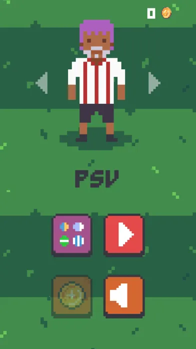 Tangkapan skrin 8bit Soccer - Champions Teams