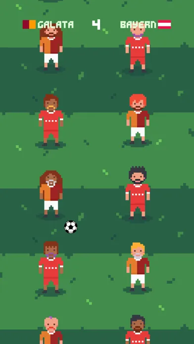 Tangkapan skrin 8bit Soccer - Champions Teams