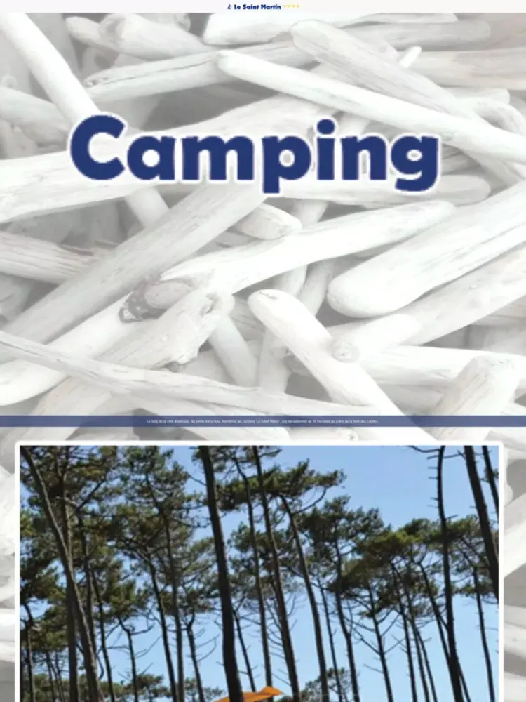 Camping Saint-Martin iPad  স্ক্রিনশট