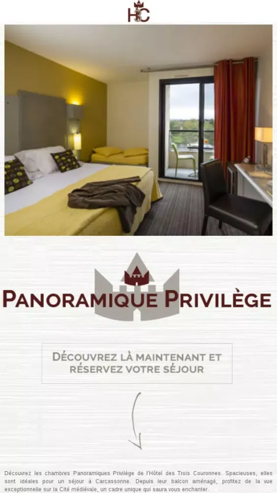 تصاویر Hôtel des trois couronnes