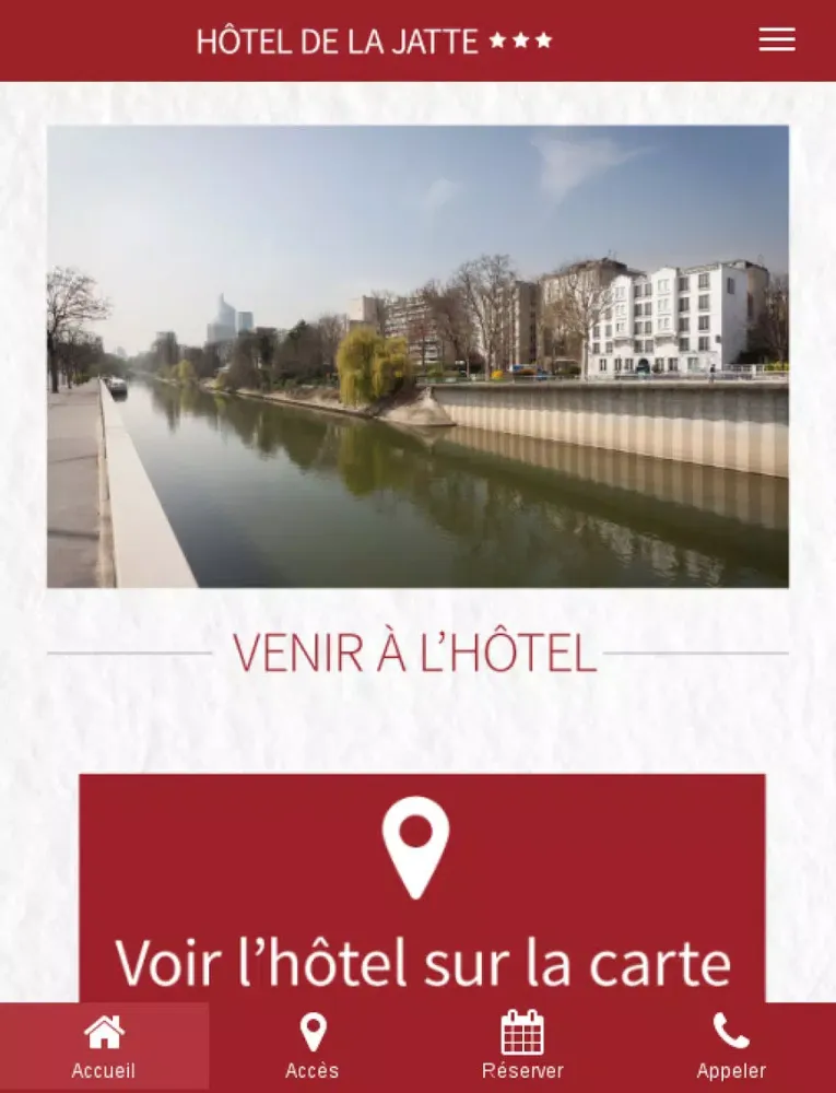 Hôtel de la Jatte iPad 應用截圖