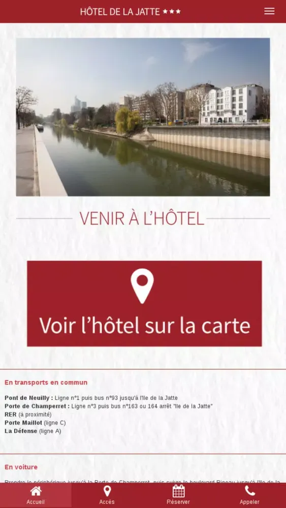 Hôtel de la Jatte應用截圖