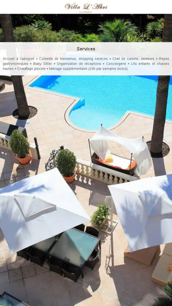 Villa l'Abri سکرین شاٹس
