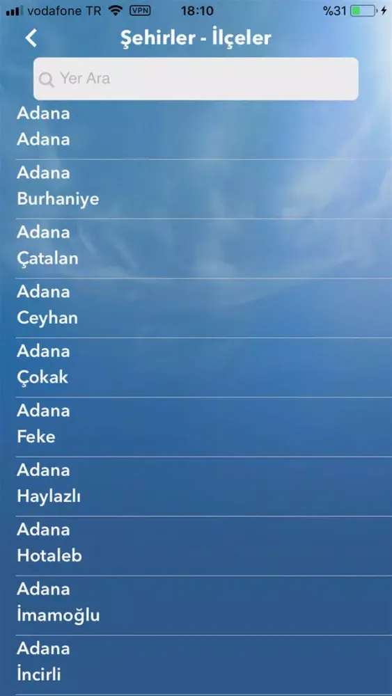 HavaDurumu 15 Günlük应用截图