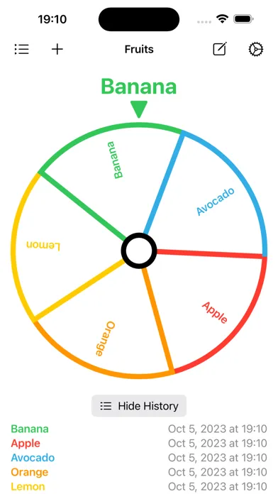 Spin & Decide Screenshots