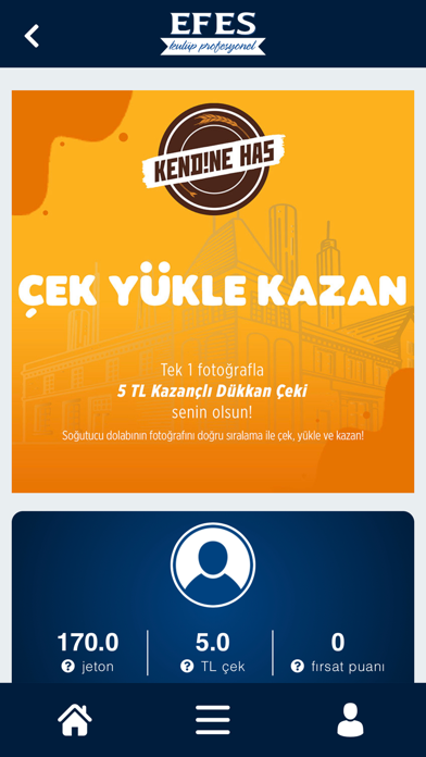 Tangkapan layar Efes Kulüp Profesyonel