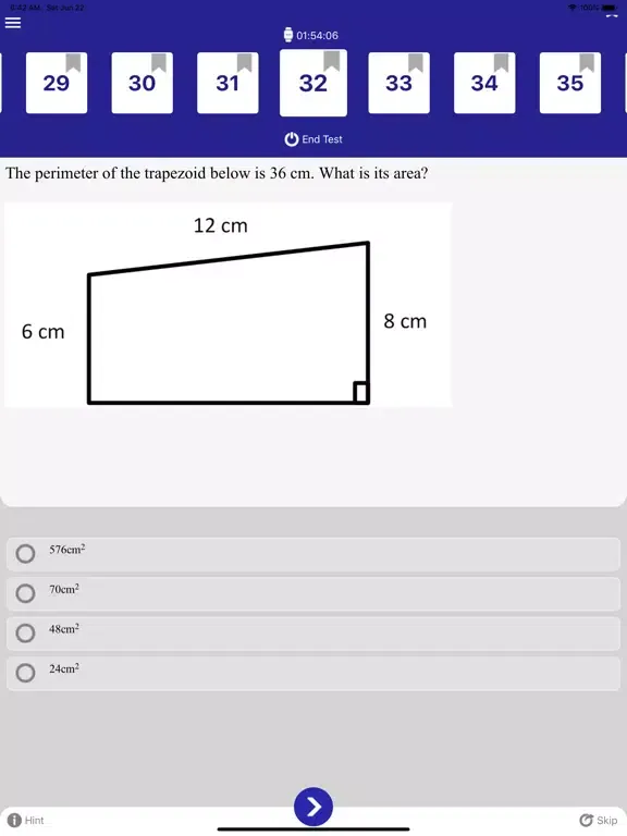 GED Math Test & Practice 2019 iPad  स्क्रीनशॉट