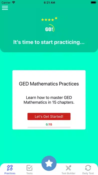 GED Math Test & Practice 2019 स्क्रीनशॉट