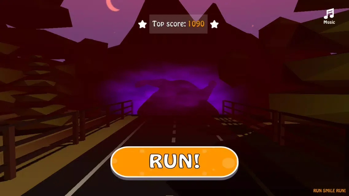 ภาพหน้าจอของ Run Smile Run!