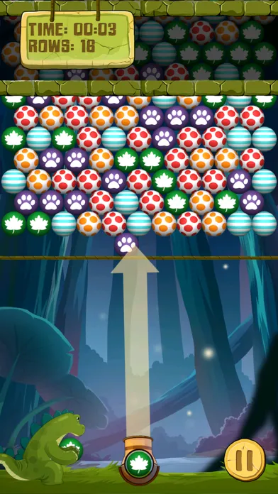 Zrzuty ekranu Dynomite Egg Bubble Shooter