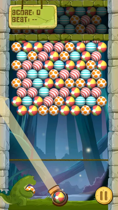 Zrzuty ekranu Dynomite Egg Bubble Shooter