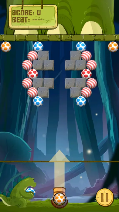Zrzuty ekranu Dynomite Egg Bubble Shooter