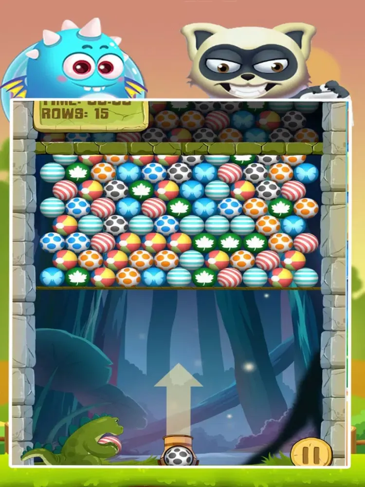 Bubble Dino Eggs Shooter iPad  Screenshots