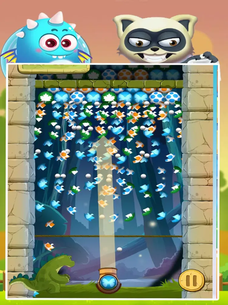 Bubble Dino Eggs Shooter iPad  Screenshots