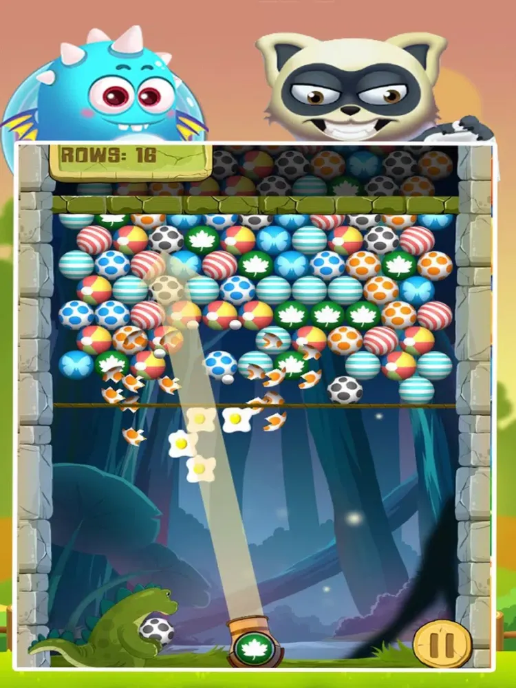 Bubble Dino Eggs Shooter iPad  Screenshots