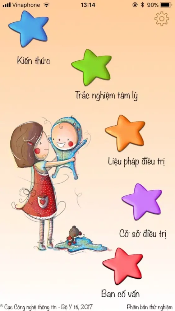 Tangkapan skrin Bệnh Trầm Cảm